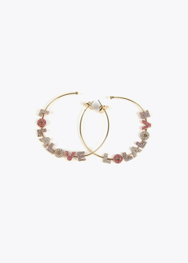 lola casademunt Pendientes aro joya Lola Love