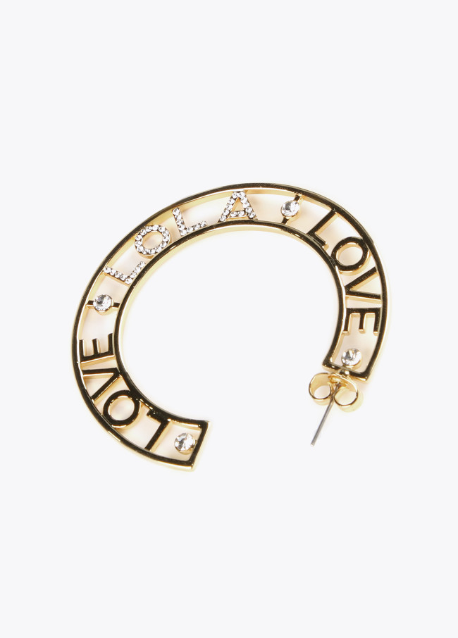 Lola Casademunt Pendientes Aro Lola Love