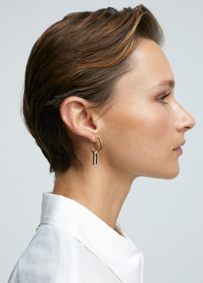 Lola Casademunt Pendientes Asimétricos