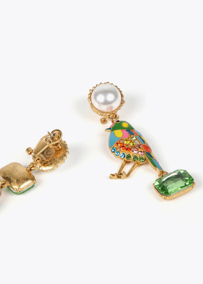 Lola Casademunt Pendientes Ave Tropical