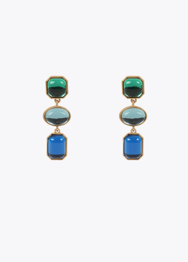 lola casademunt Pendientes colgantes con abalorios