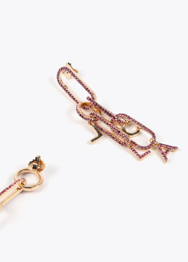 Lola Casademunt Pendientes Colgantes Y Cristales