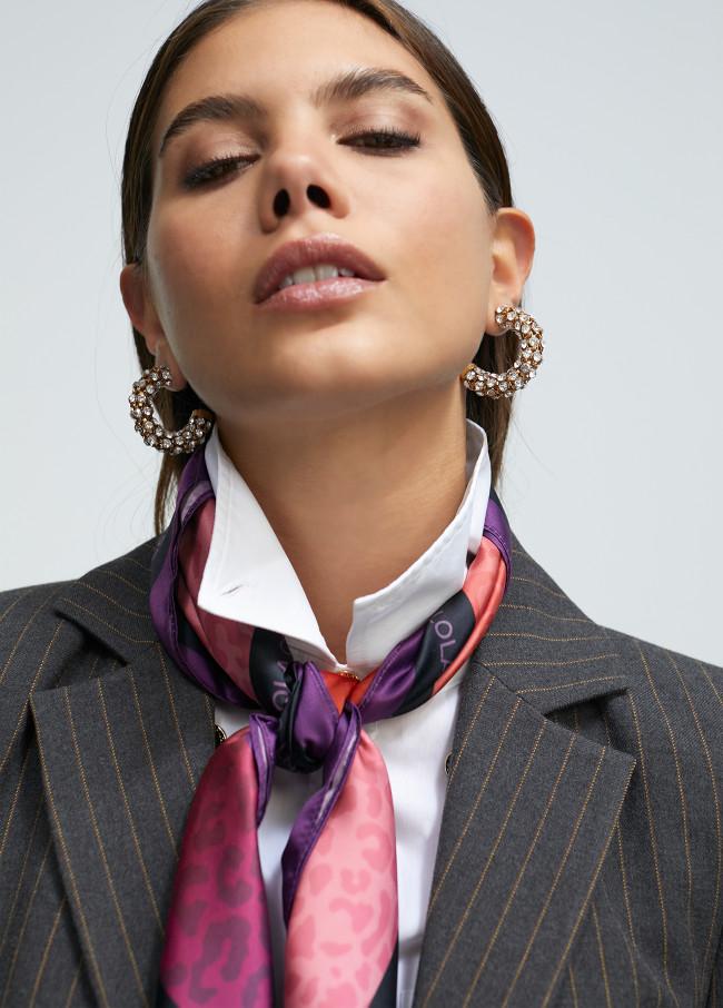 Lola Casademunt Pendientes De Aro Y Cristales