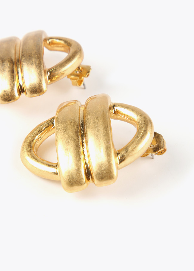 Lola Casademunt Pendientes Dorados