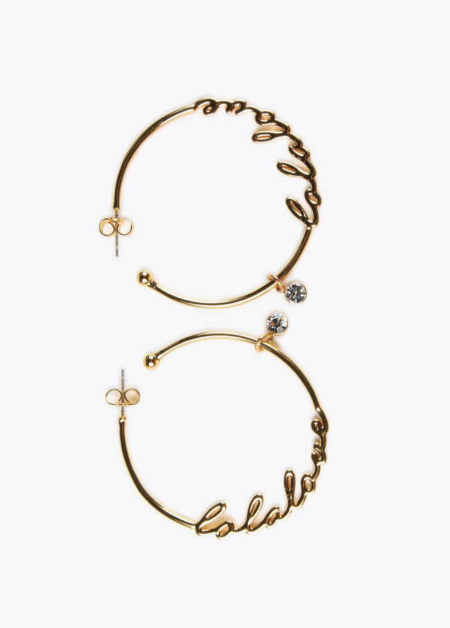 Lola Casademunt Pendientes Dorados Lola Love