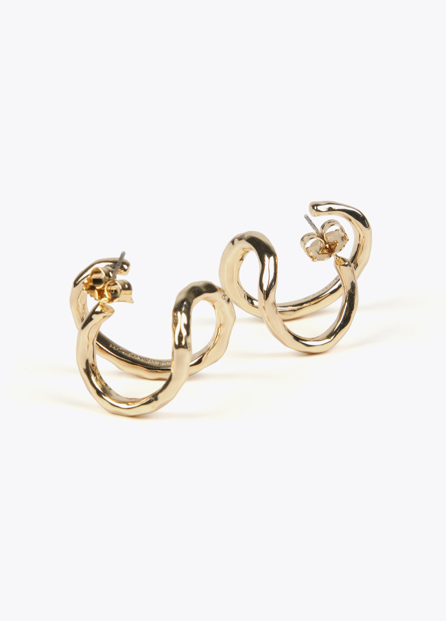 lola casademunt Pendientes efecto piercing