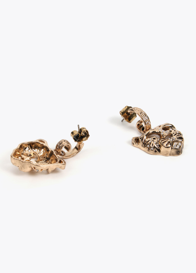Lola Casademunt Pendientes Leopardo