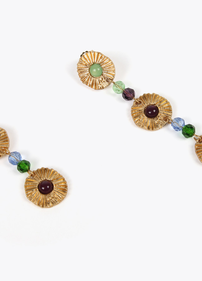 Lola Casademunt Pendientes Mini Flores