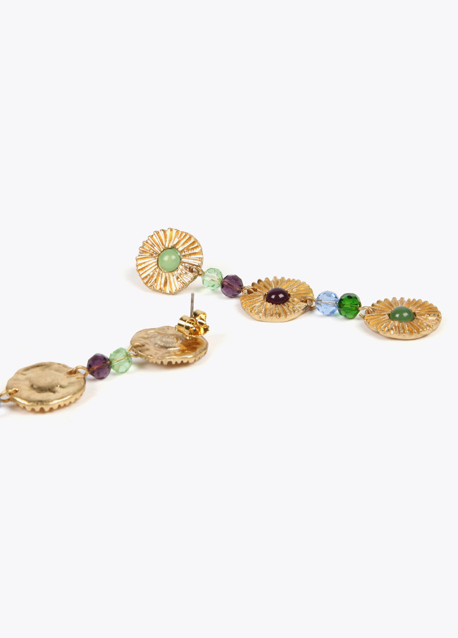 Lola Casademunt Pendientes Mini Flores