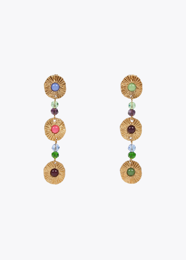 lola casademunt Pendientes mini flores
