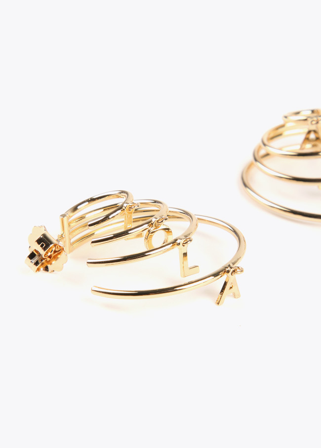 Lola Casademunt Pendientes Multiaro Lola