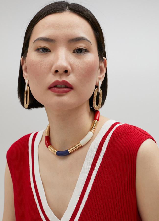 Lola Casademunt Pendientes Ovalados