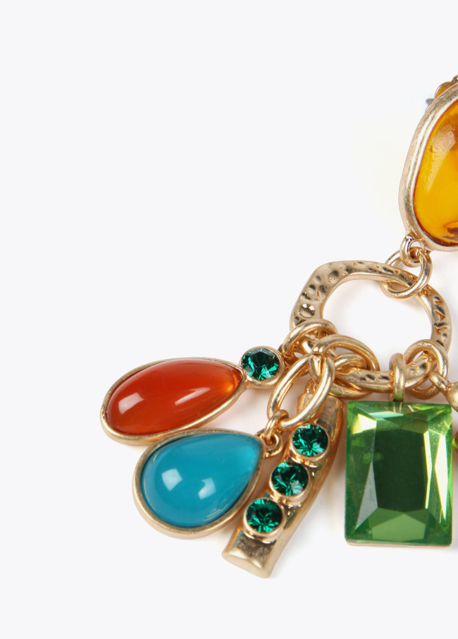 Lola Casademunt Pendientes Piezas De Colores