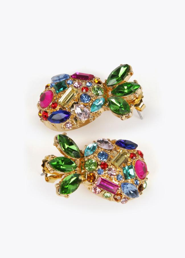 lola casademunt Pendientes piña