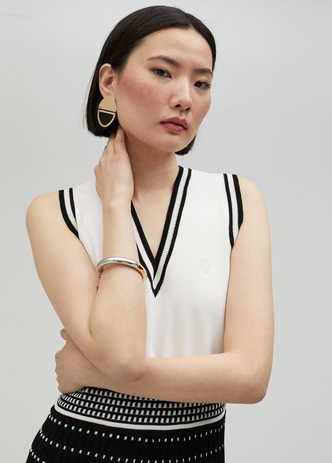 Lola Casademunt Pulsera Metal Bicolor