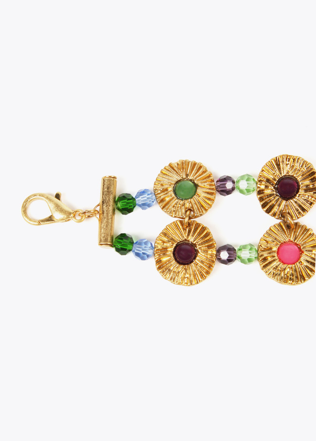 Lola Casademunt Pulsera Mini Flores