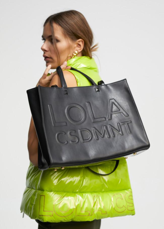 Lola Casademunt Shopper Logo Relieve