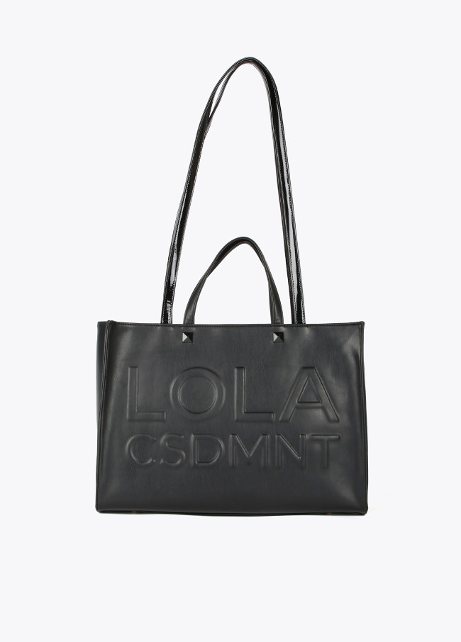 lola casademunt Shopper logo relieve