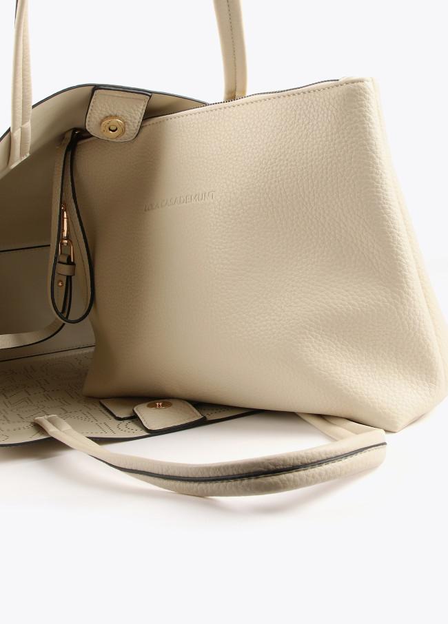 Lola Casademunt Shopper Logo Troquelado