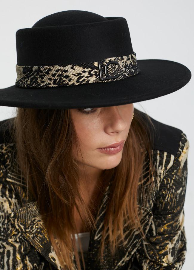 Lola Casademunt Sombrero Cinta Jacquard
