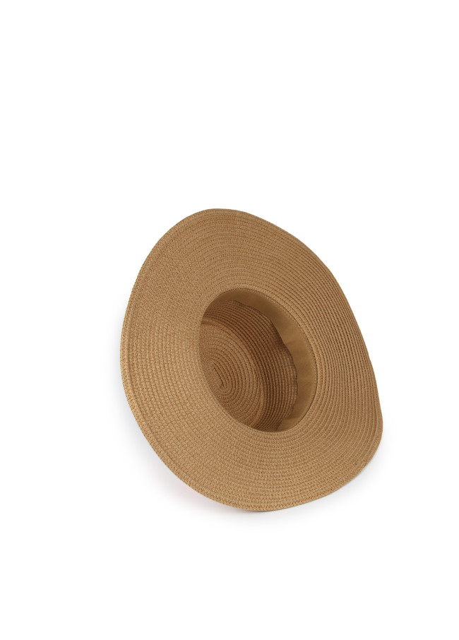 Lola Casademunt Sombrero Efecto Rafia Lazo