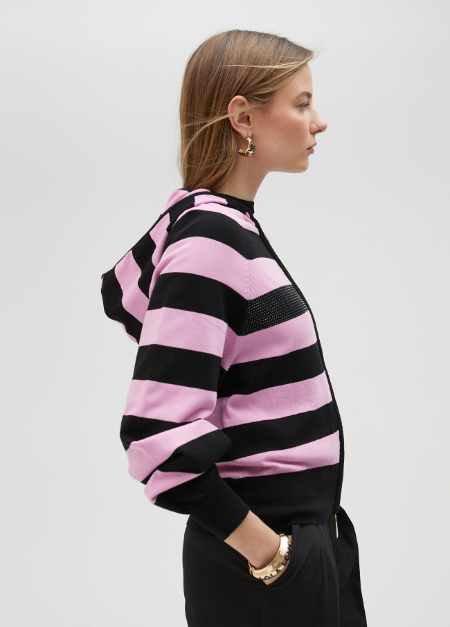 Lola Casademunt Sudadera De Punto Con Capucha