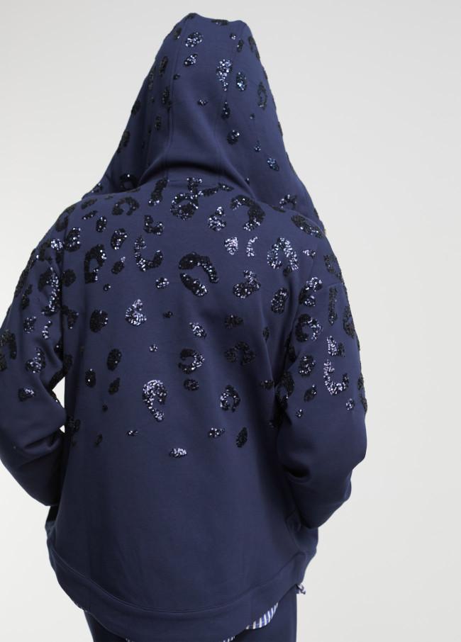 Lola Casademunt Sudadera Detalle Lentejuela