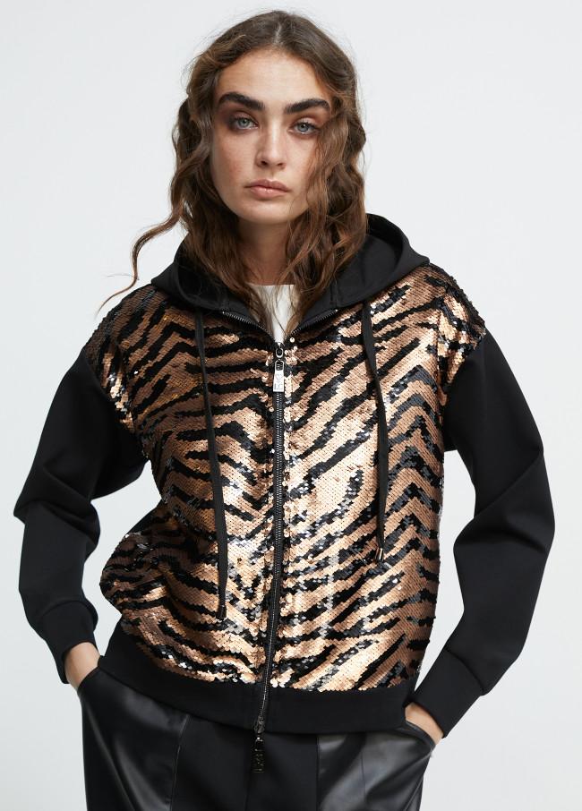 Lola Casademunt Sudadera Lentejuelas