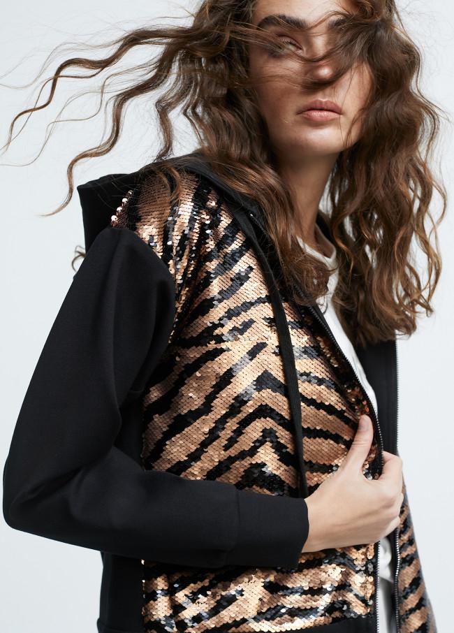 Lola Casademunt Sudadera Lentejuelas