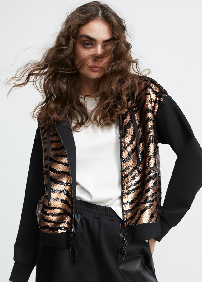 Lola Casademunt Sudadera Lentejuelas