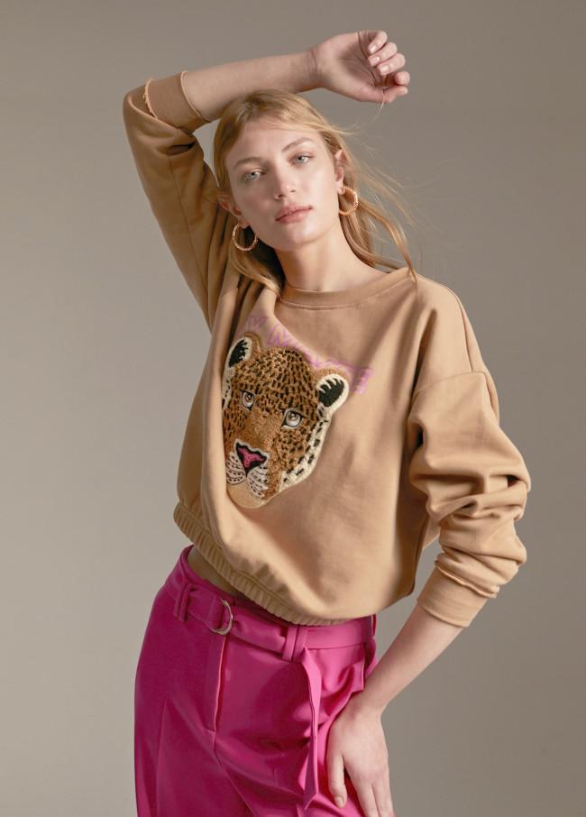 Lola Casademunt Sudadera Tigre