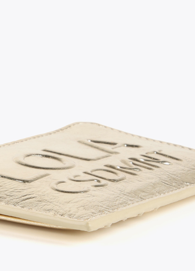 Lola Casademunt Tarjetero Metalizado