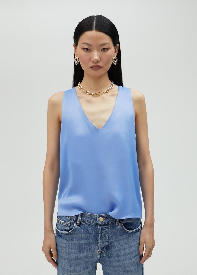 lola casademunt Top básico de tirantes