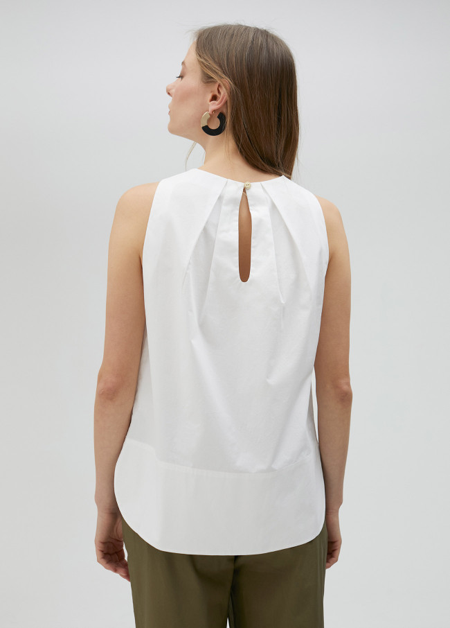 Lola Casademunt Top De Popelín