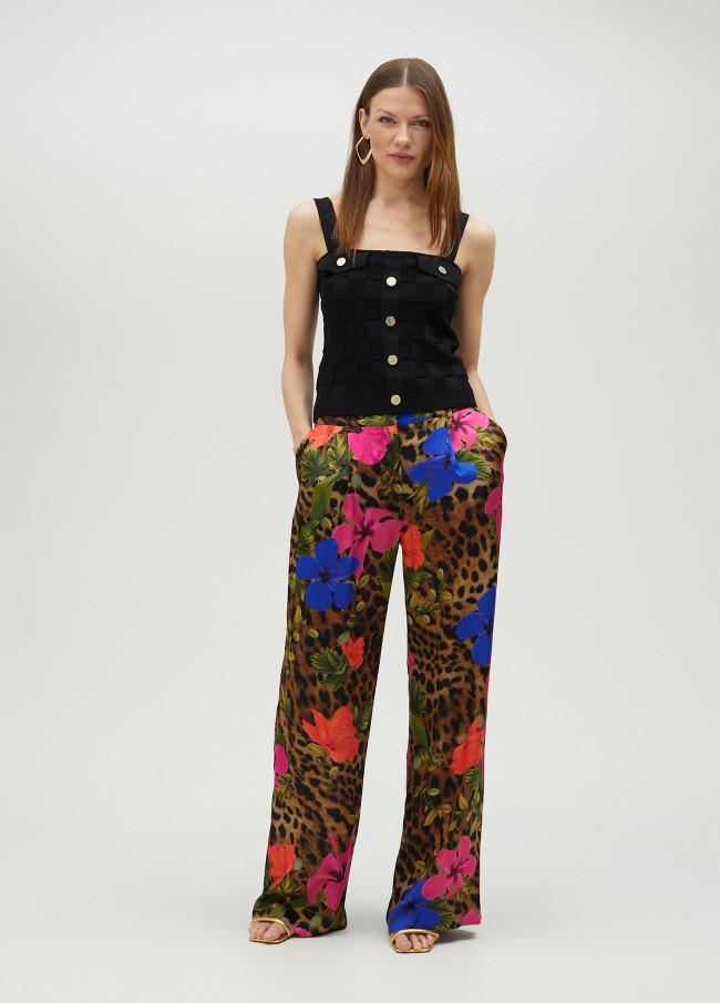 Lola Casademunt Top De Punto Con Botones