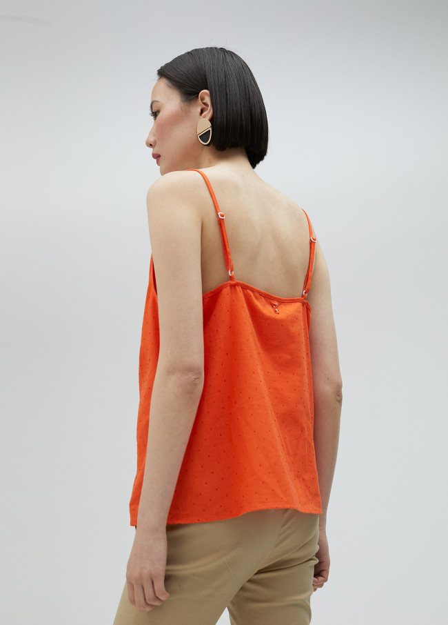 Lola Casademunt Top De Tirantes Con Strass