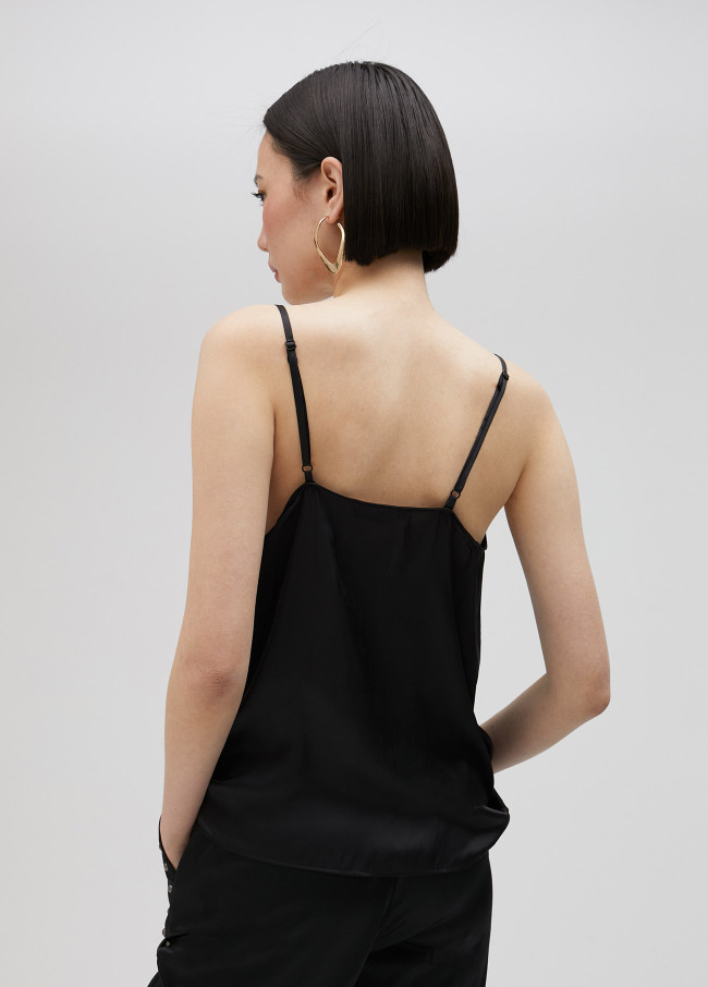 Lola Casademunt Top Satinado