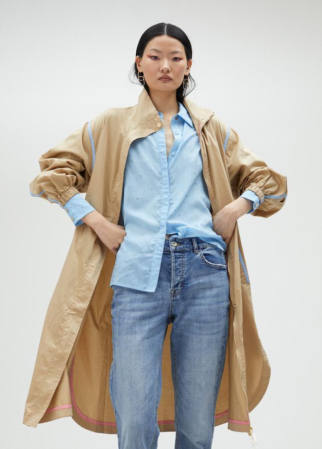 Lola Casademunt Trench Color Beige