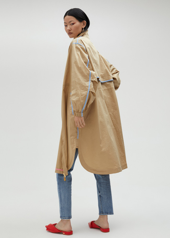 Lola Casademunt Trench Color Beige