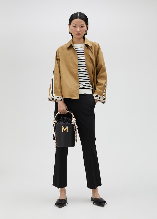 Lola Casademunt Trench Corto Camel