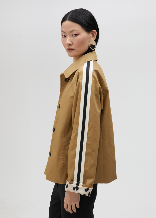 lola casademunt Trench corto camel
