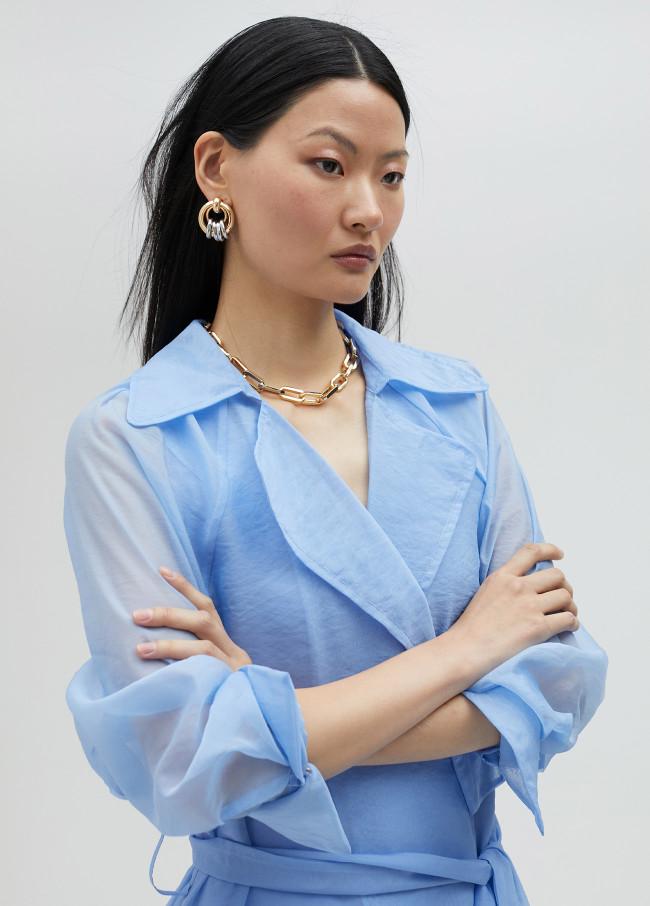 Lola Casademunt Trench De Organza