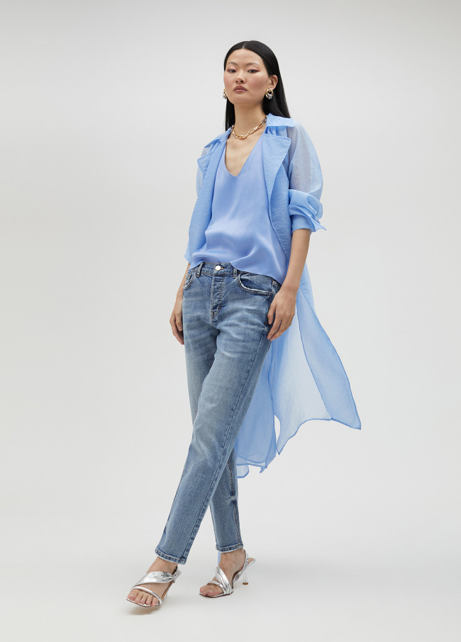 lola casademunt Trench de organza