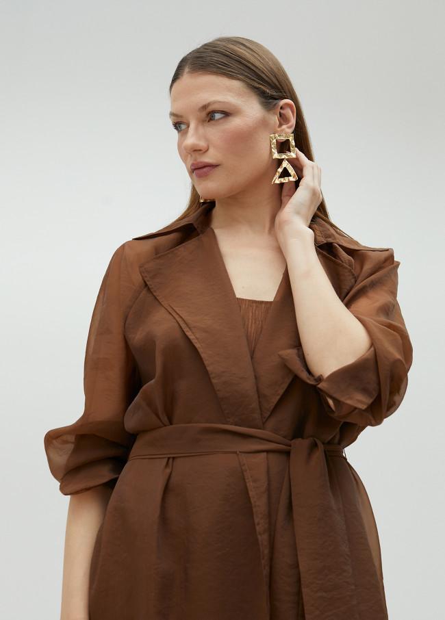 Lola Casademunt Trench De Organza