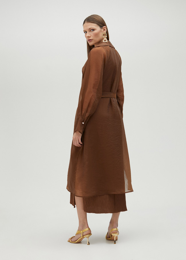 Lola Casademunt Trench De Organza