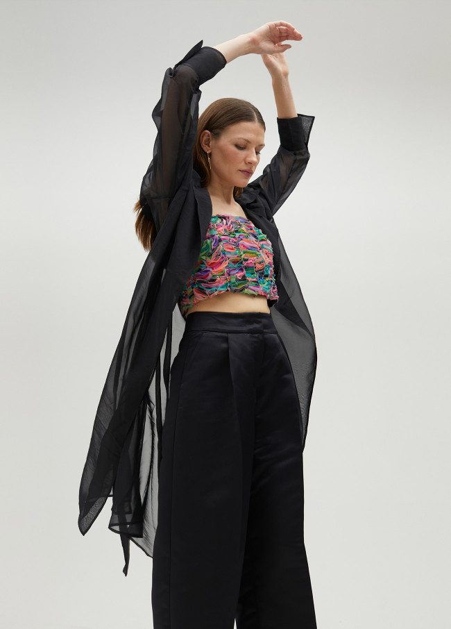 Lola Casademunt Trench De Organza