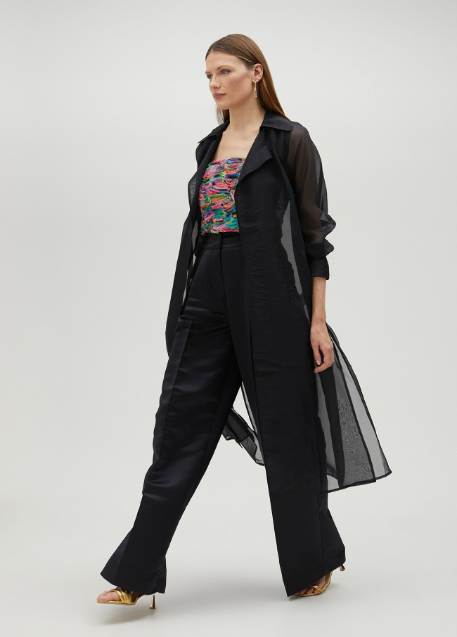 lola casademunt Trench de organza