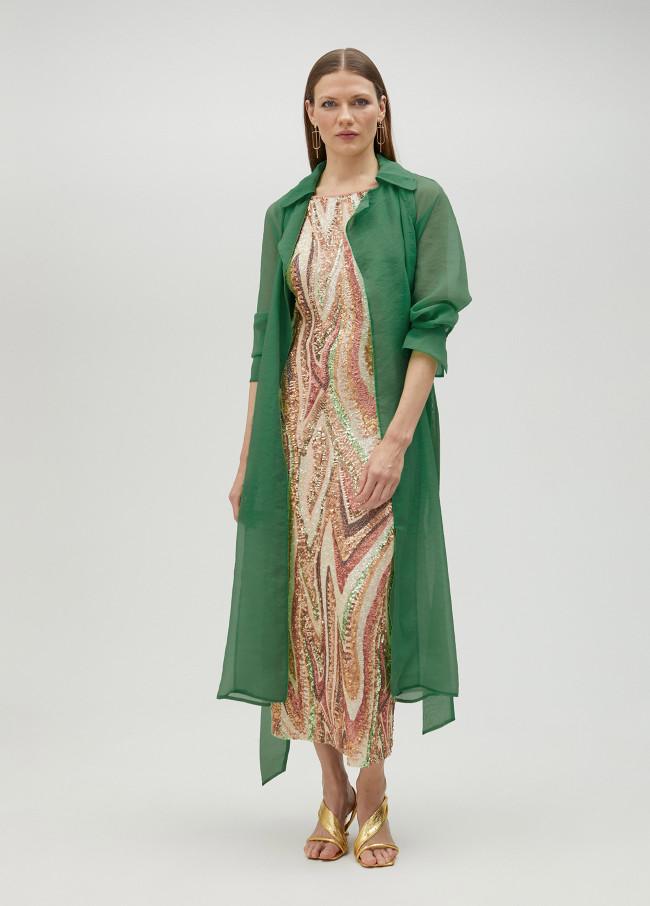 Lola Casademunt Trench De Organza