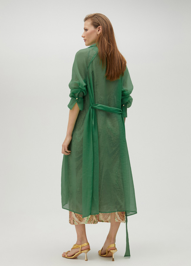 Lola Casademunt Trench De Organza