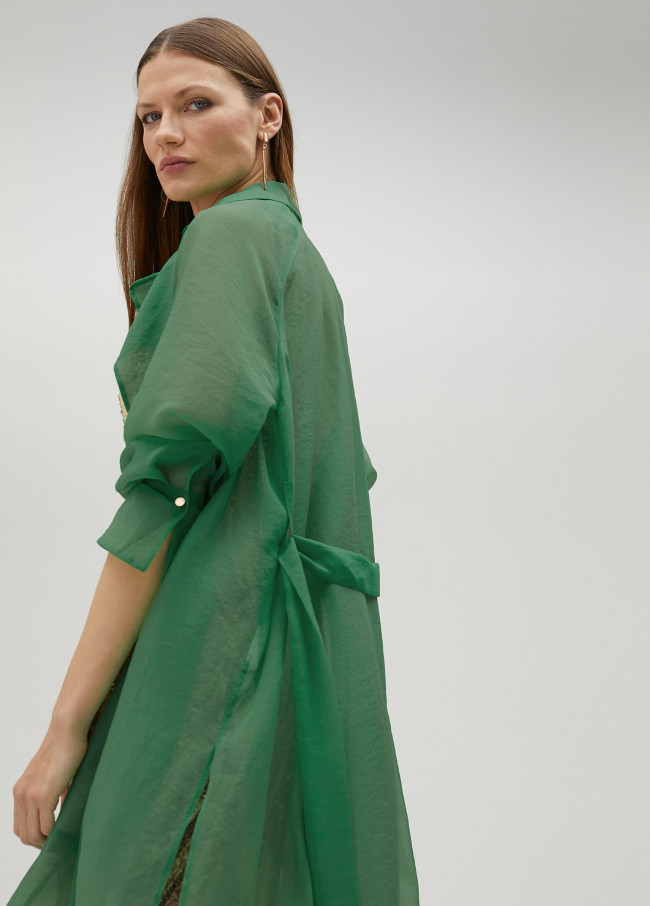 Lola Casademunt Trench De Organza